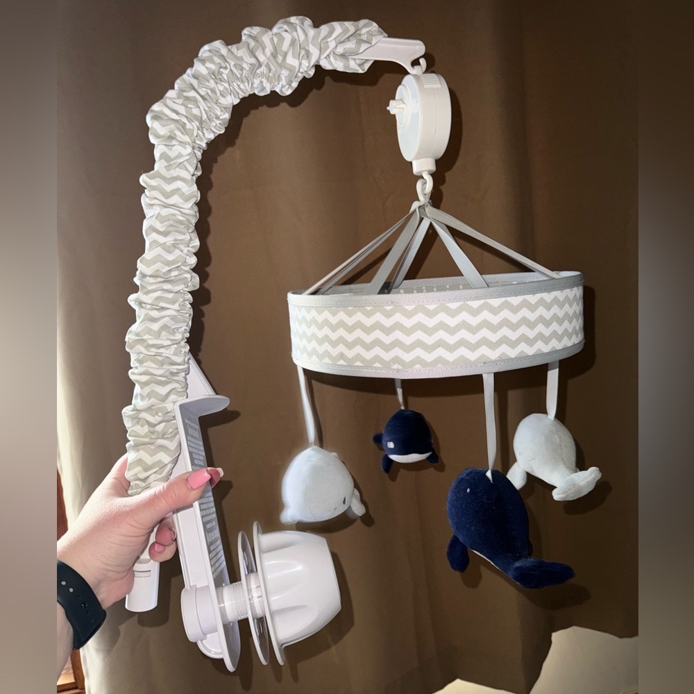 Whale Mobile for crib